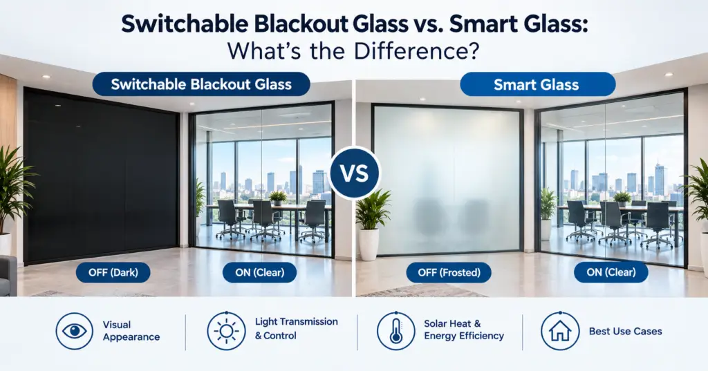Switchable Blackout Glass